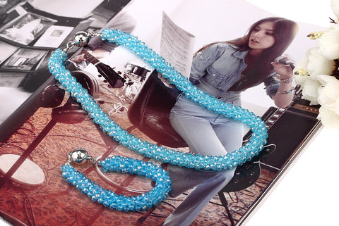 Sada náhrdelník a náramek Beads s korálky SD0065-0334