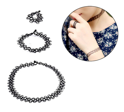 Módní sada TATTOO CHOKER 3 ks SD0086-1405
