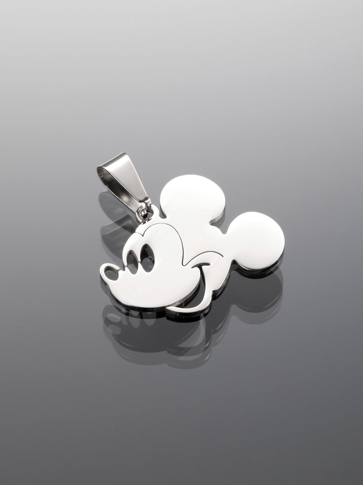 Exkluzivní přívěsek ve tvaru Mickey Mouse z chirurgické oceli PK1047-0107