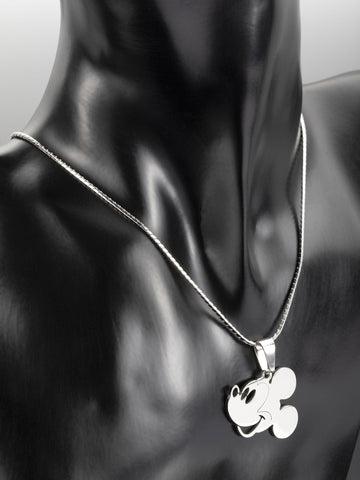 Exkluzivní přívěsek ve tvaru Mickey Mouse z chirurgické oceli PK1047-0107