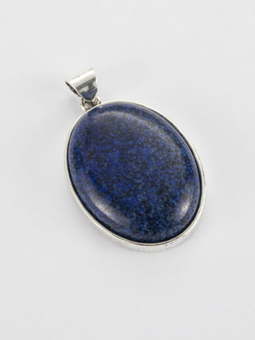 Exkluzivní přívěsek ve tvaru oválu s motivem stromu života s lapis lazuli  PK1131-1631