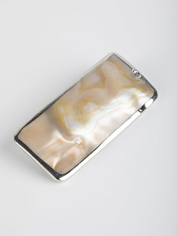 Přívěsek obdelník s paua perletí PK1095-0413