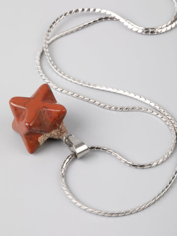 Exkluzivní přívěsek MERKABA z červeného jaspisu PK1206-1603