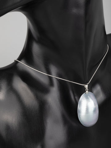 Přívěsek tvaru mušle z paua perleti PK1336-0405
