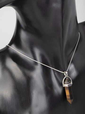Exkluzivní amulet ve tvaru kyvadla z tygřího oka PK1383-1608