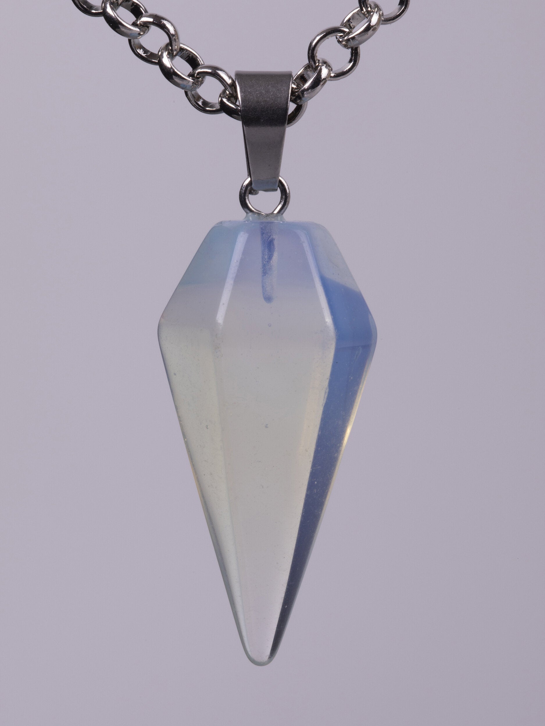 Exkluzivní amulet ve tvaru masivního kyvadla z opalitu  PK1404-1601