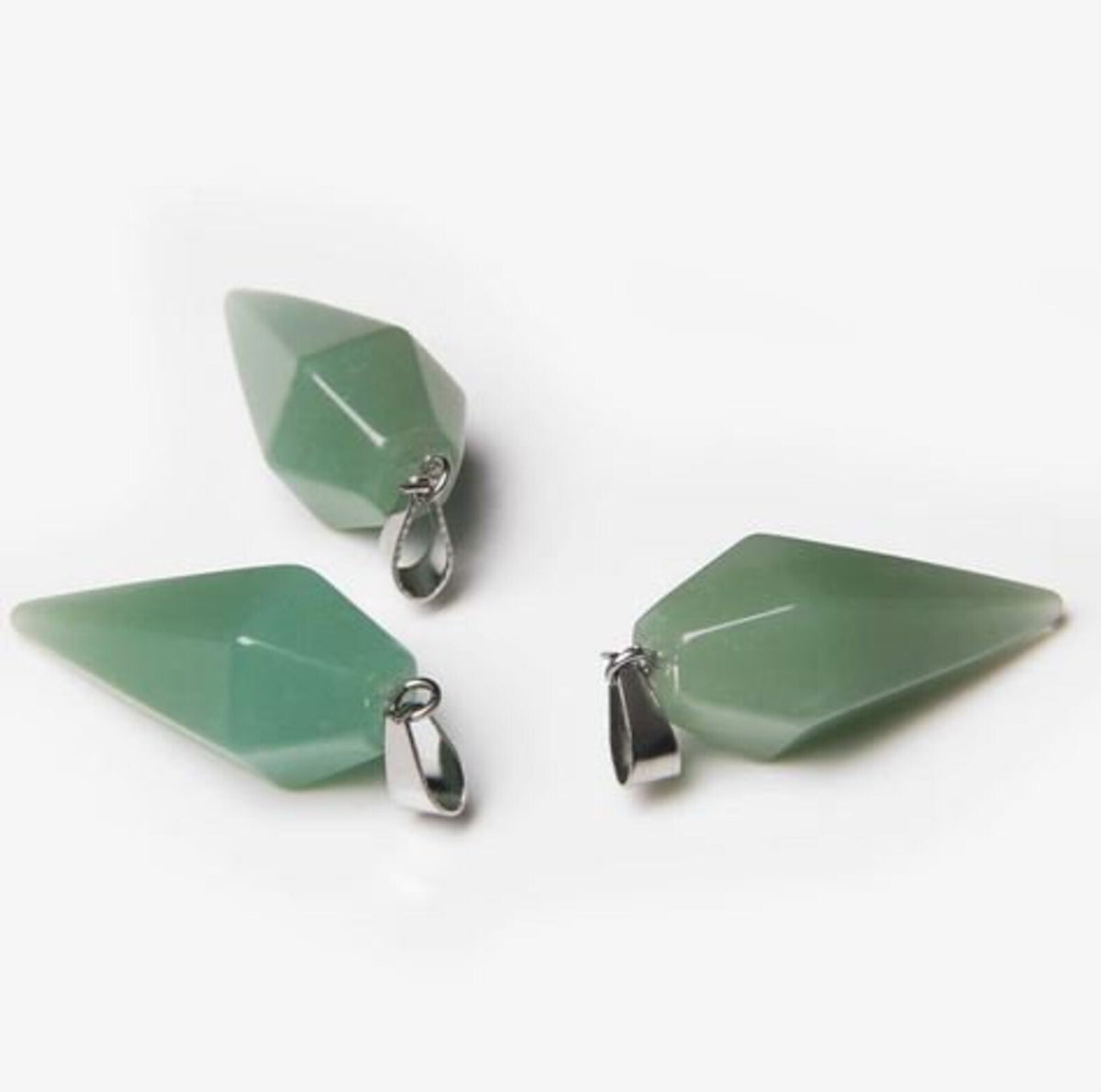 Exkluzivní amulet ve tvaru masivního kyvadla z avanturínu  PK1408-1610