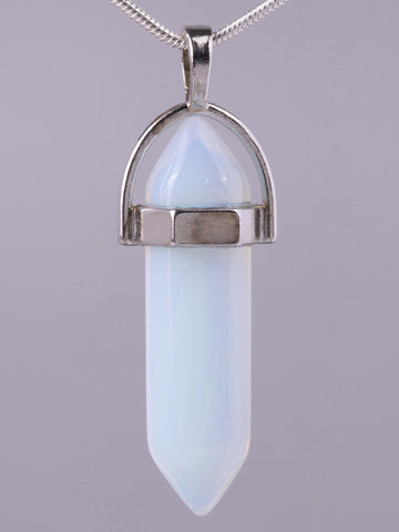 Exkluzivní amulet ve tvaru kyvadla z měsíčního kamene  PK1388-1601