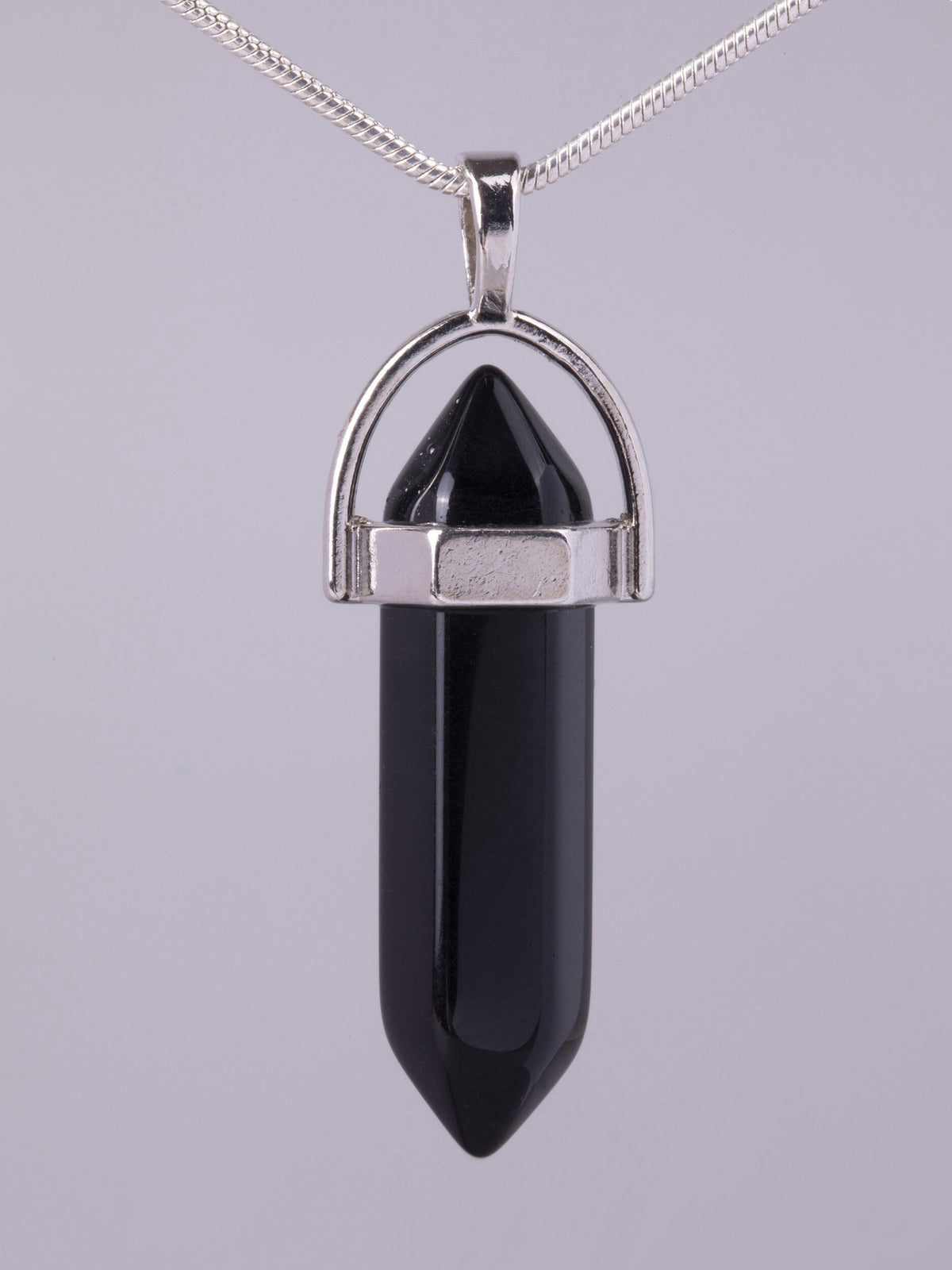 Exkluzivní amulet ve tvaru kyvadla z onyxu  PK1387-1602