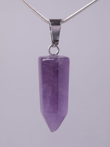Exkluzivní amulet ve tvaru špice z ametystu PK1394-1622