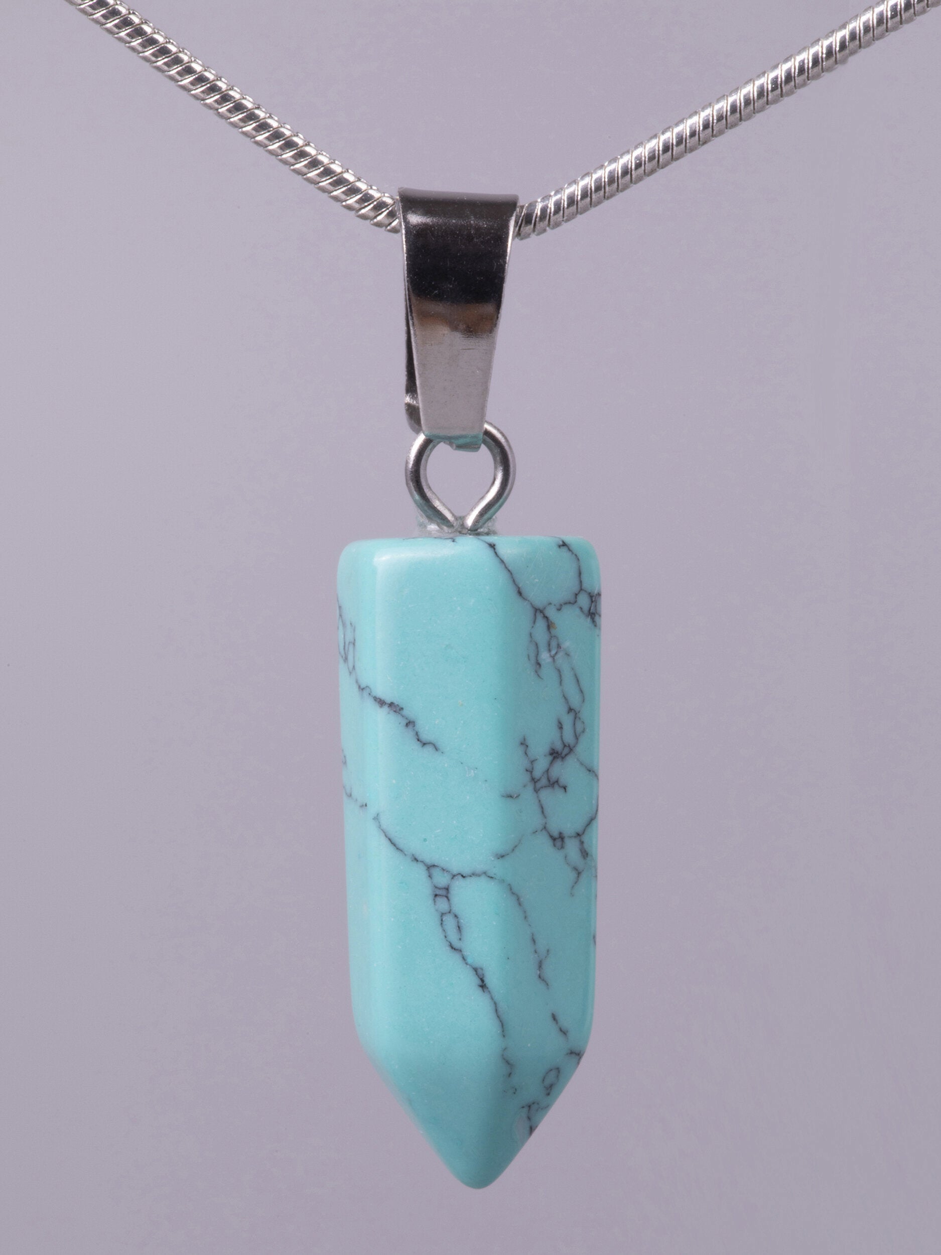 Exkluzivní amulet ve tvaru špice z tyrkenitu PK1393-0105