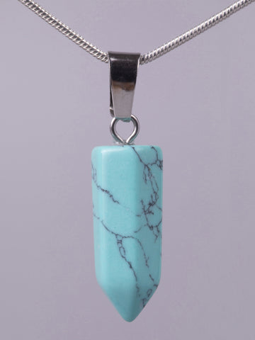 Exkluzivní amulet ve tvaru špice z tyrkenitu PK1393-0105