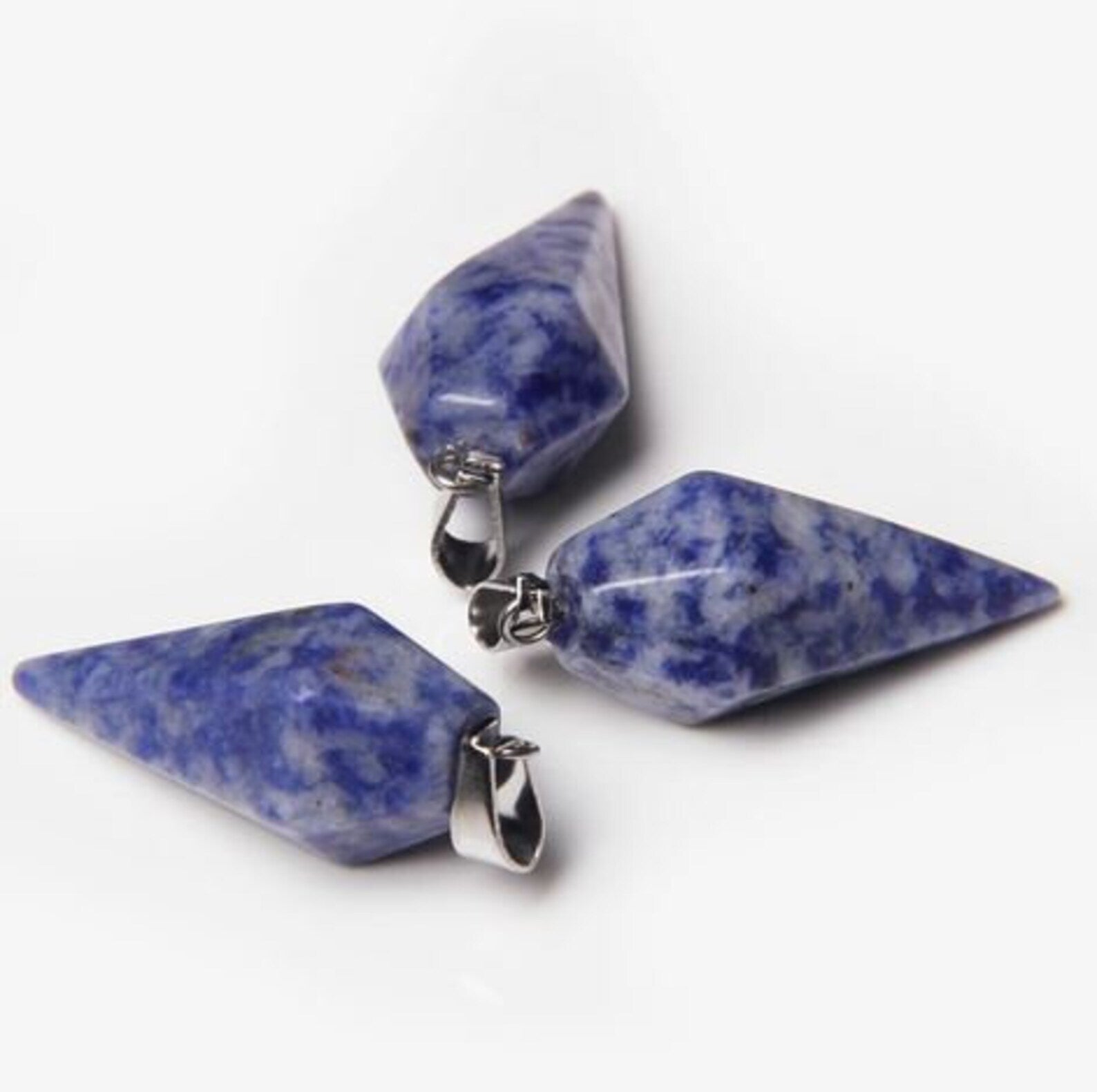 Exkluzivní amulet ve tvaru masivního kyvadla z lapis lazuli PK1407-1605