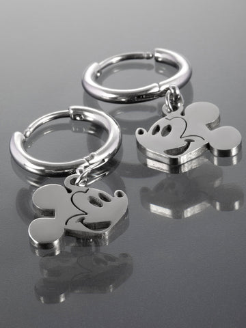 Náušnice z chirurgické oceli Mickey Mouse NE2630-0112