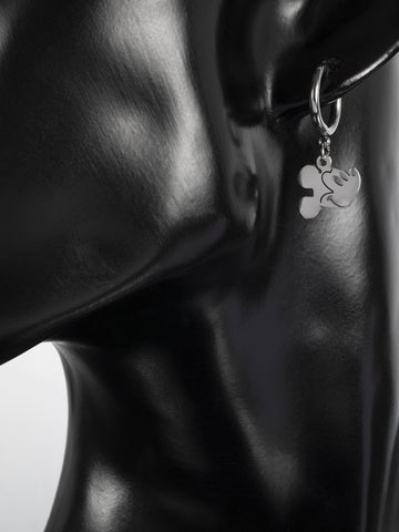 Náušnice z chirurgické oceli Mickey Mouse NE2630-0112