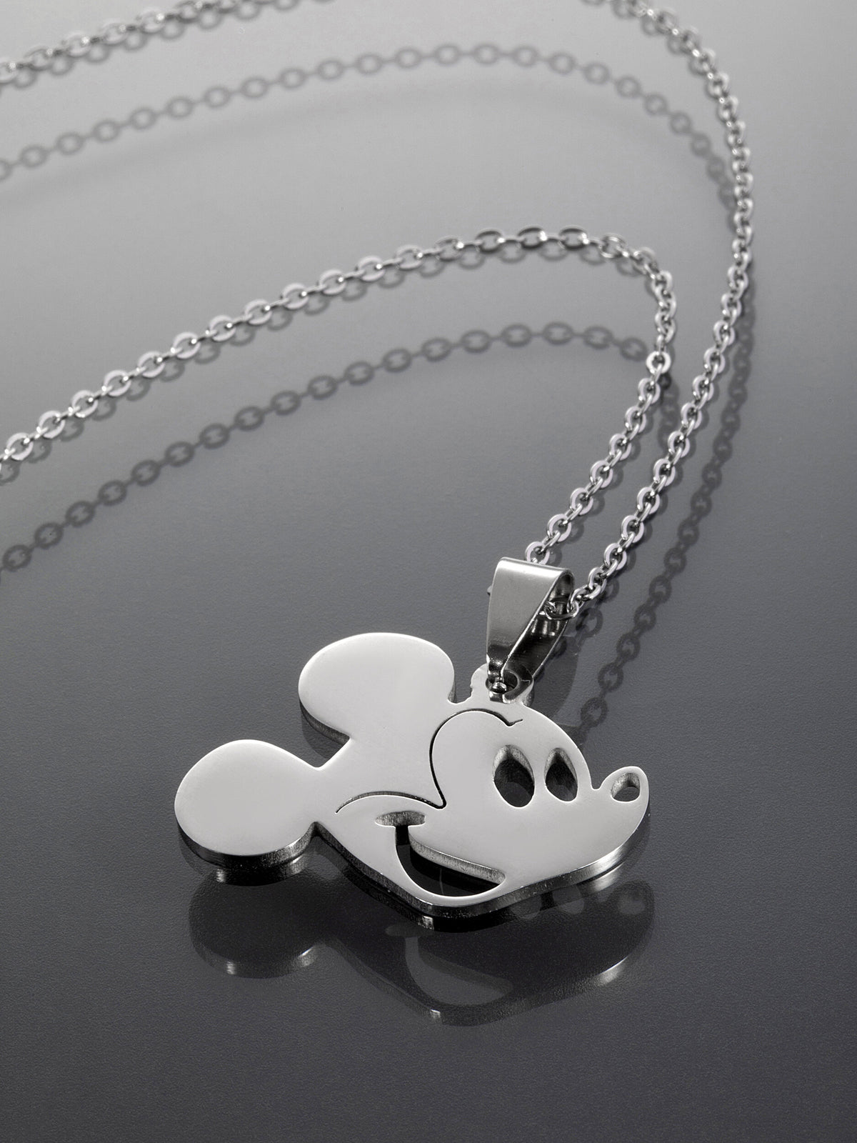 Náhrdelník z chirurgické oceli Mickey Mouse NK1613-0112