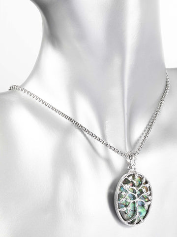Přívěsek strom života z paua perleti PK1555-0432