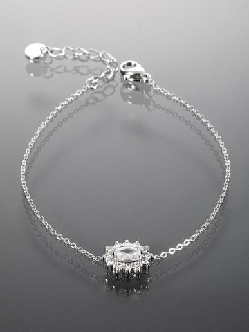 Náramek z chirurgické oceli s krystalkem NM3045-0112