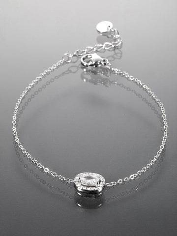 Náramek z chirurgické oceli s krystalkem NM3044-0112