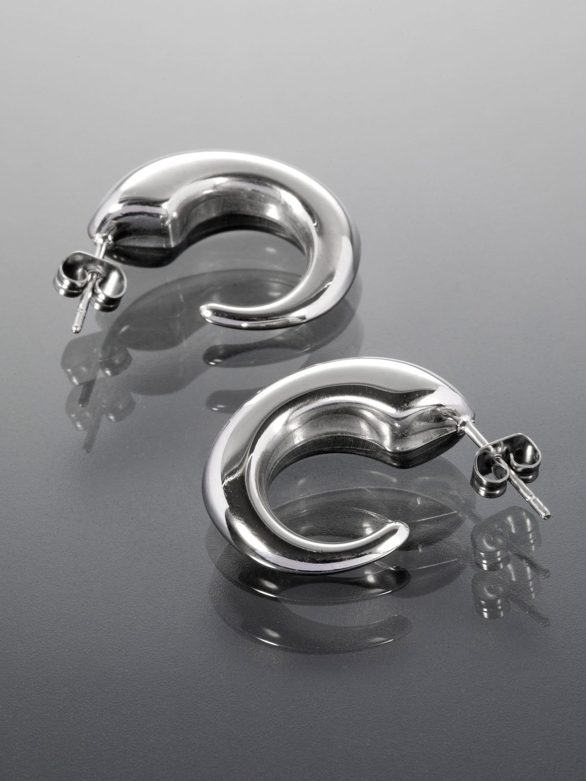 Moderní náušnice z chirurgické oceli NE2904-0112