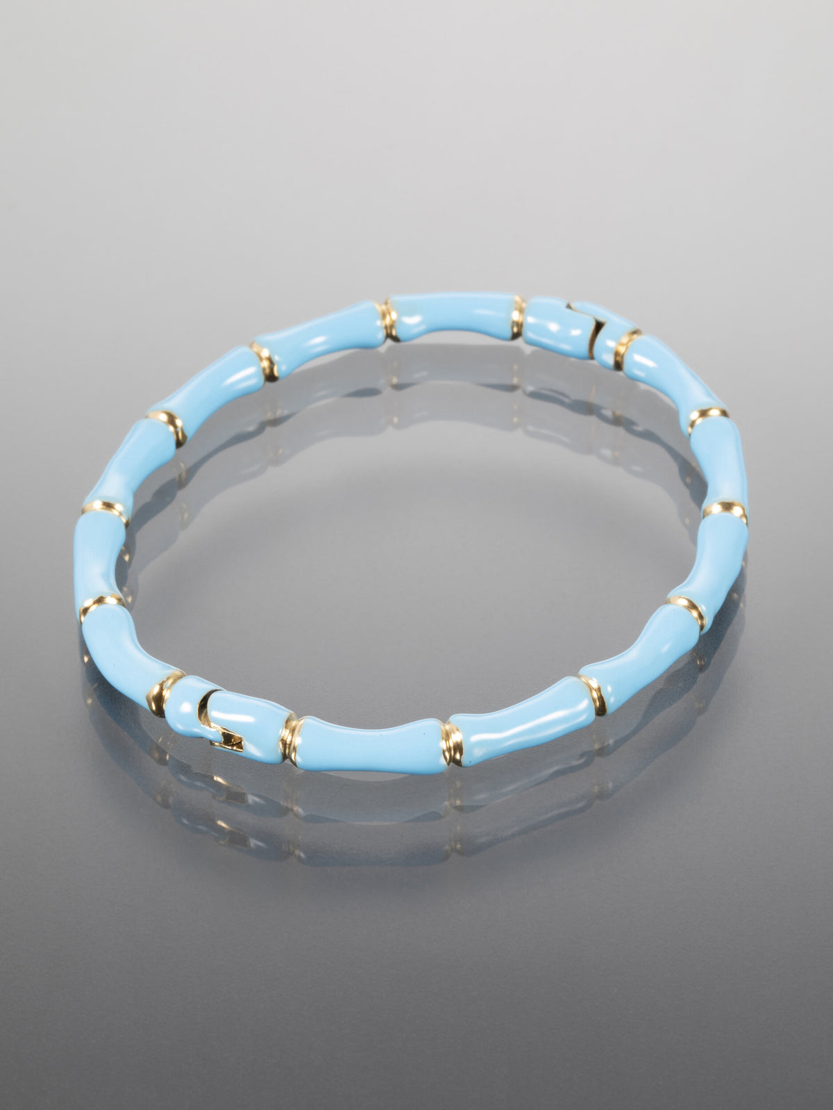 Originální modrý náramek z chirurgické oceli NM3101-0105