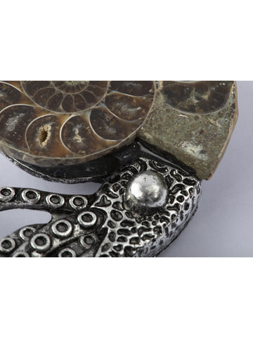 Přívěsek chobotnice s amonitem PK1591-0308