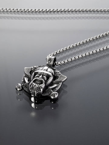 Přívěsek z chirurgické oceli viking PK1653-0112