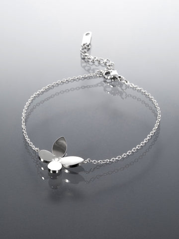 Náramek z chirurgické oceli s motýlkem NM3174-0112