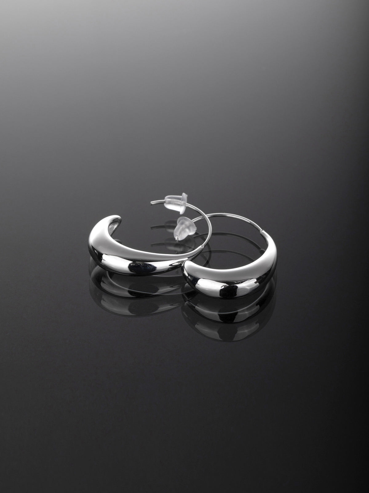 Elegantní náušnice z chirurgické oceli NE3030-0112