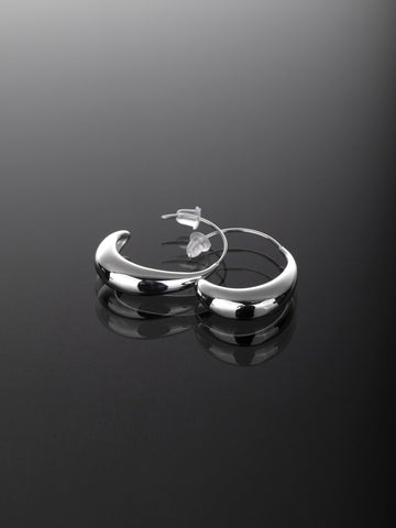 Elegantní náušnice z chirurgické oceli NE3030-0112