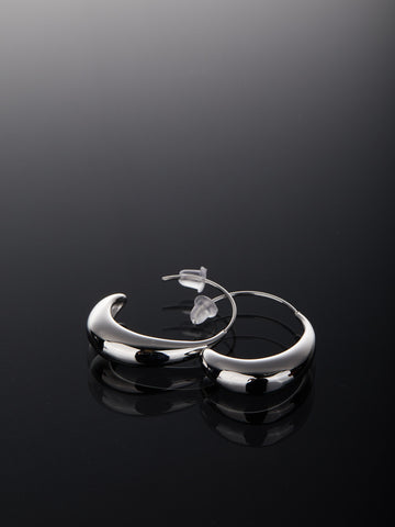 Elegantní náušnice z chirurgické oceli NE3030-0112