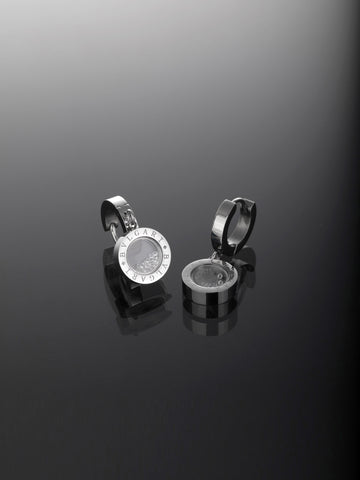 Elegantní náušnice z chirurgické oceli s krystalky NE3033-0112