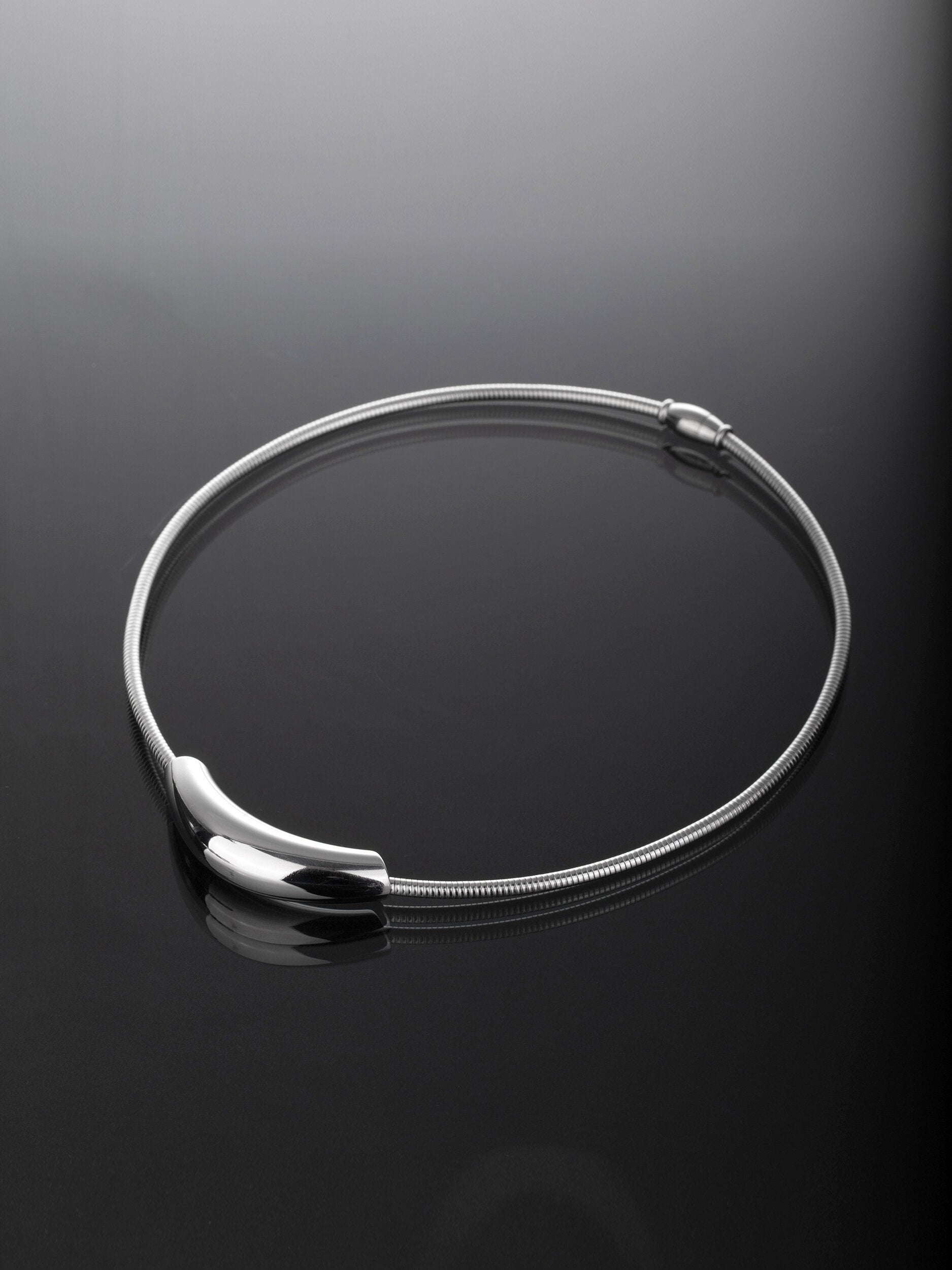 Elegantní náhrdelník z chirurgické oceli NK1713-0112