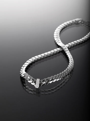 Náhrdelník z chirurgické oceli  NK1763-0112