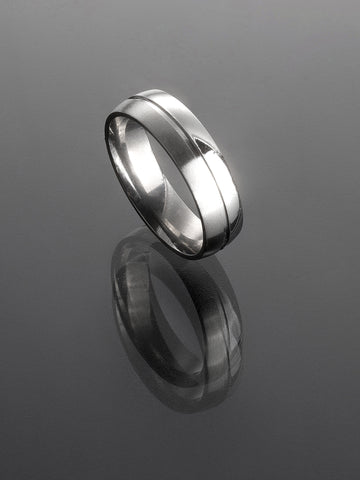 Elegantní nadčasový prsten z chirurgické oceli PR0422-016512