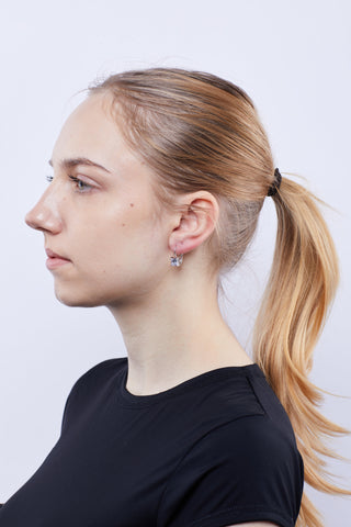 Elegantní náušnice z chirurgické oceli s krystalky NE3037-0112