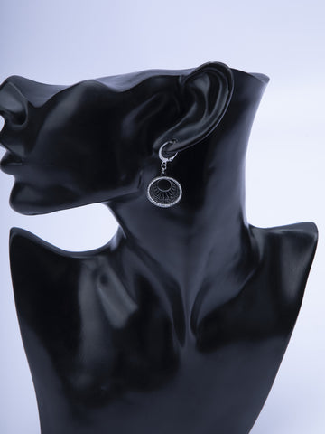 Náušničky z chirurgické oceli s kroužkem NE3086-0112