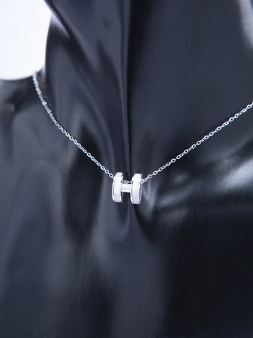 Elegantní náhrdelník z chirurgické oceli s jednoduchou ozdobou NK1800-0112