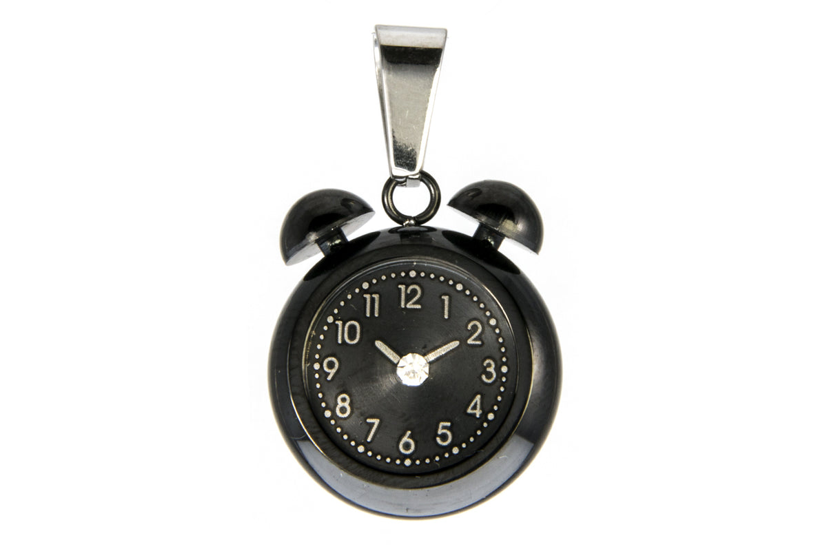 Přívěsek budík chirurgická ocel PK0288-0102