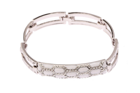 Náramek Turtle krystalky  z chirurgické oceli NM0343-0114