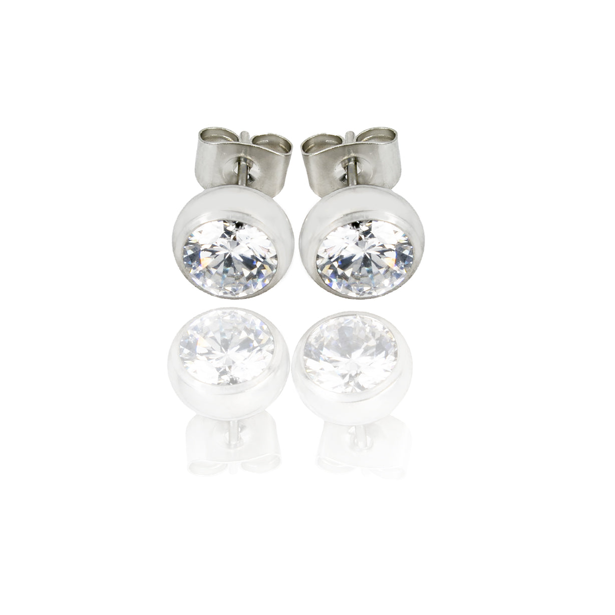 Náušnice pecky  6 mm NE0878-0107