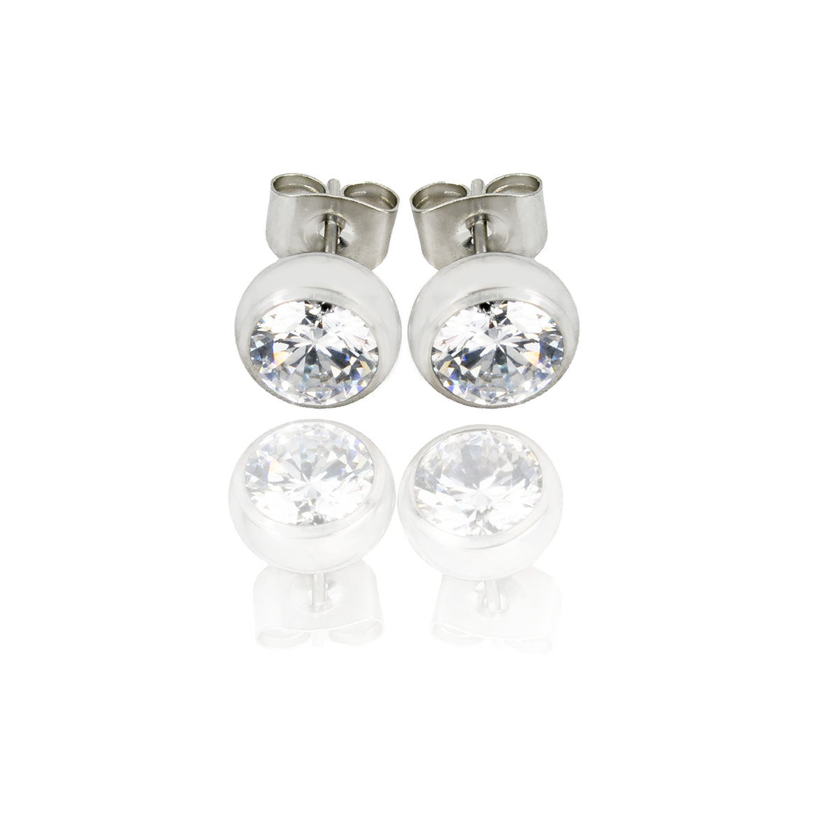 Náušnice pecky  6 mm NE0878-0107