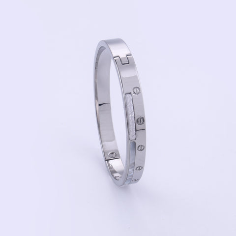 Náramek Pearl Shine chirurgická ocel s perletí NM0423-0112