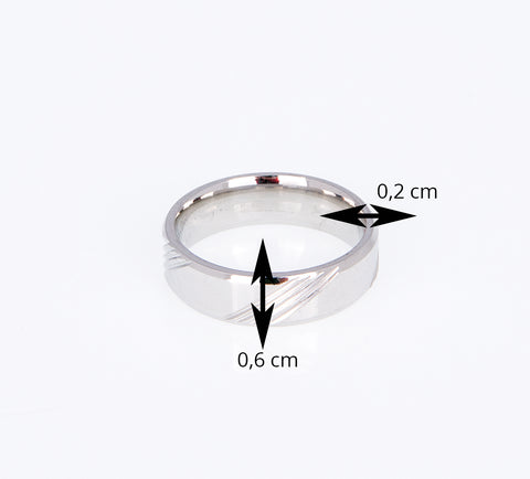 Fashion Icon Prsten s rytinou chirurgická ocel - unisex PR0149-016412