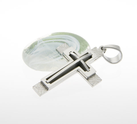 Fashion Icon Přívěsek kříž chirurgická ocel PK0507-0107