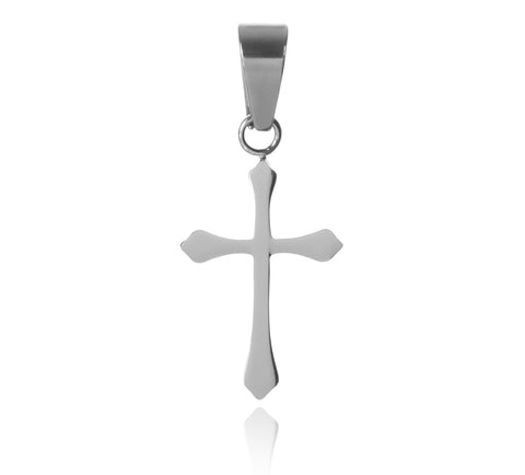 Přívěsek křížek z chirurgické oceli PK0578-0112