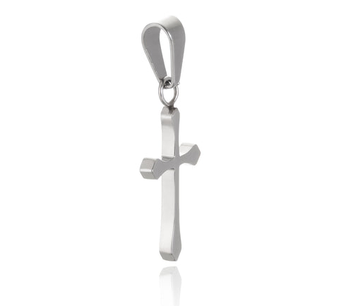Přívěsek křížek z chirurgické oceli PK0578-0112