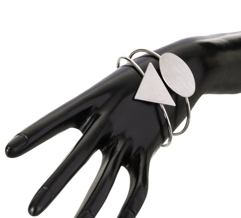 Fashion Icon Náramek Silver Minimalist geometrický NM0432-0312