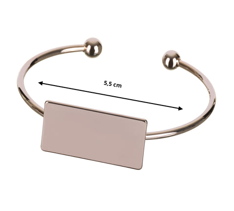 Fashion Icon Náramek Silver Minimalist geometrický NM0432-0312