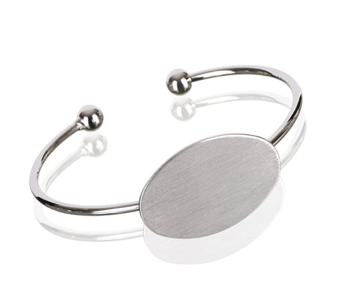 Fashion Icon Náramek Silver Minimalist geometrický NM0432-0337